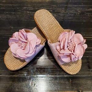Flirty, Floral Slides